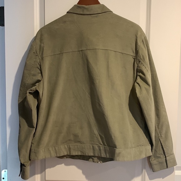 Cathy Daniels Green Corduroy Fill Zipper Jacket Size Large - Picture 4 of 14